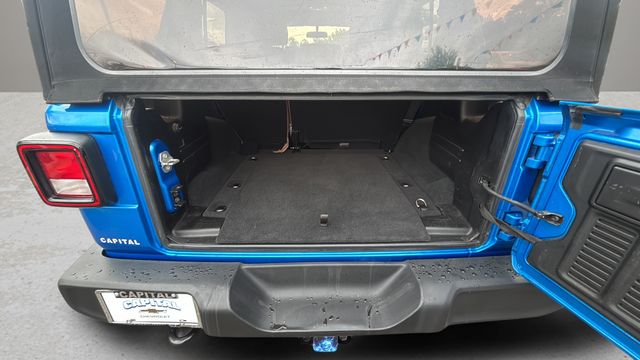 Used 2022 Blue Jeep Unlimited Sport S image 33