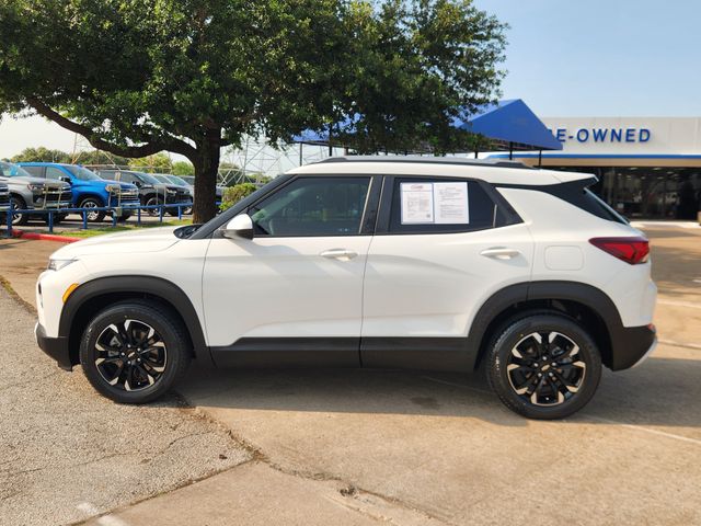 2023 Chevrolet TrailBlazer LT White at AutoSavvy Houston Southwest