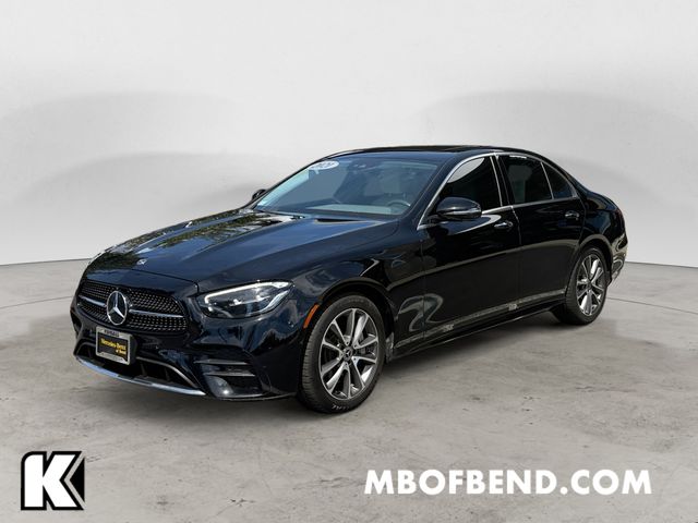 Black 2021 Mercedes-Benz E-Class Sedan All-Wheel Drive 9-Speed Automatic