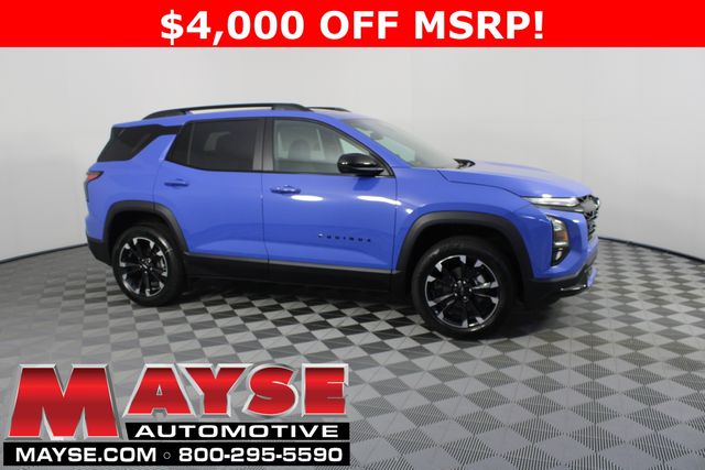 Reef Blue Metallic 2026 Chevrolet Equinox RS FWD SUV / Crossover Front-Wheel Drive Continuously Variable Transmission