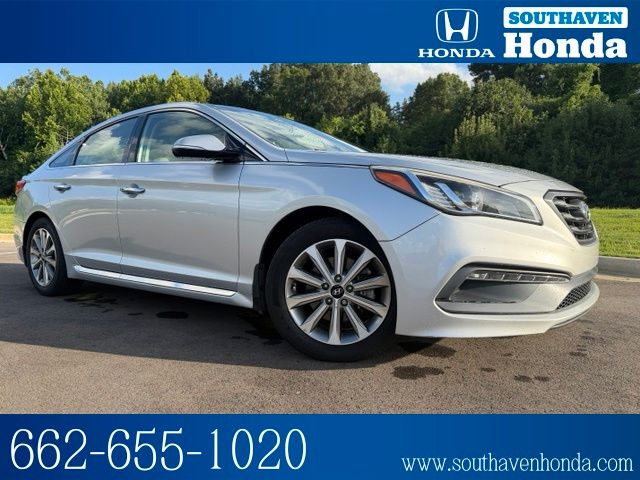Symphony Silver 2016 Hyundai Sonata Sedan Front-Wheel Drive 6-Speed Automatic