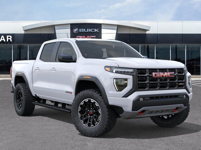 2026 GMC Canyon AT4 White at Classic Chevrolet Galveston