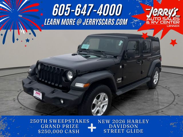 2018 Jeep Wrangler Unlimited Sport S 4WD