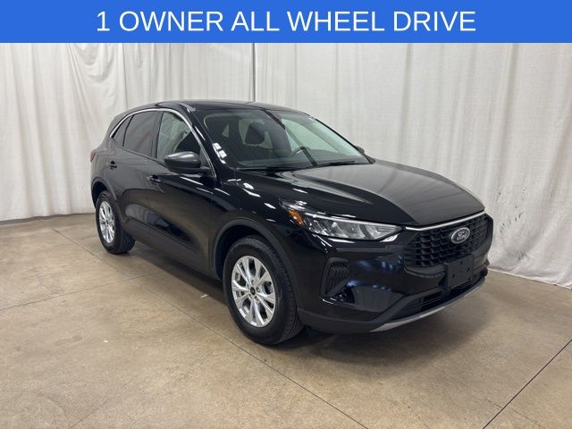Agate Black Metallic 2024 Ford Escape Active AWD SUV / Crossover All-Wheel Drive 8-Speed Automatic