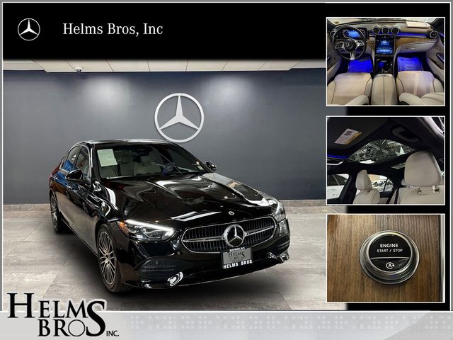 used 2023 Mercedes-Benz C-Class car, priced at $37,991