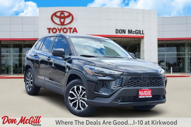 2026 Toyota Corolla Cross Hybrid S Black at Don McGill Toyota