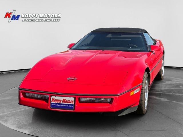 1988 Chevrolet Corvette Base - Red exterior view 1