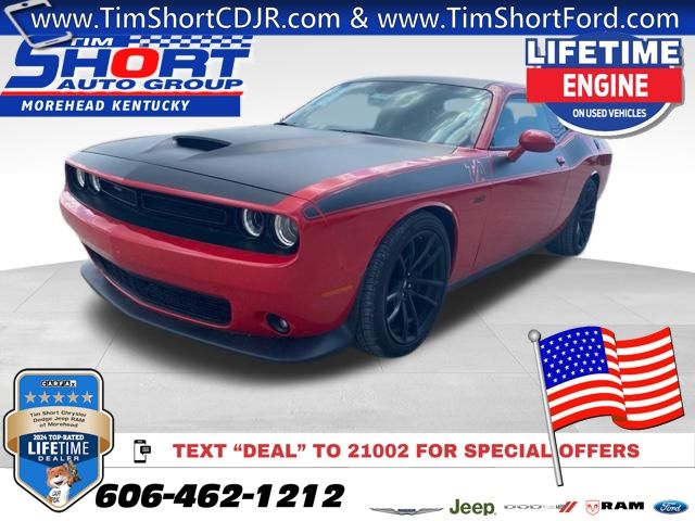 Torred Clearcoat 2023 Dodge Challenger R/T Scat Pack RWD Coupe Rear-Wheel Drive 6-Speed Manual