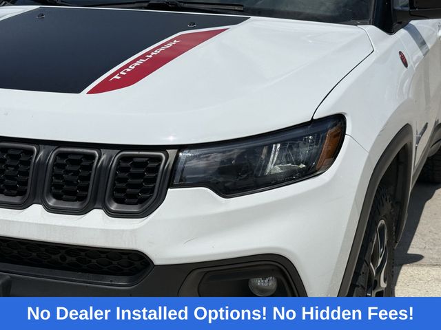 2025 Jeep Compass Trailhawk White at Durrett Motor Company