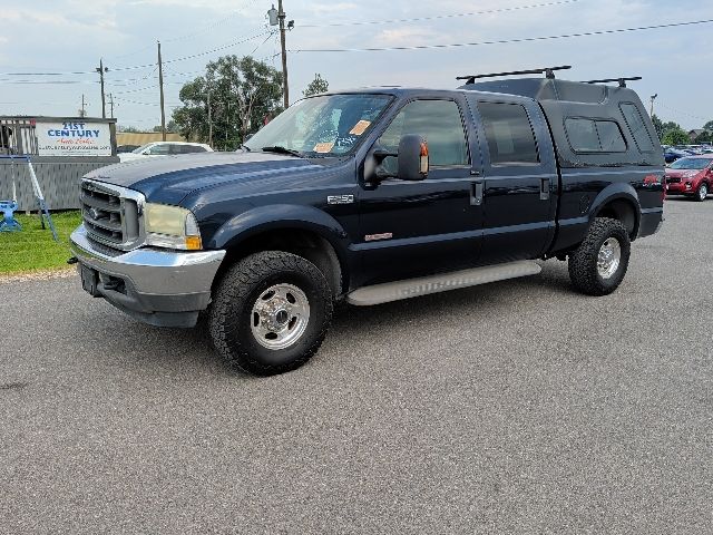 Medium Wedgewood Blue Clearcoat 2004 Ford F-250 Super Duty Pickup Truck Four-Wheel Drive 6-Speed Manual Overdrive