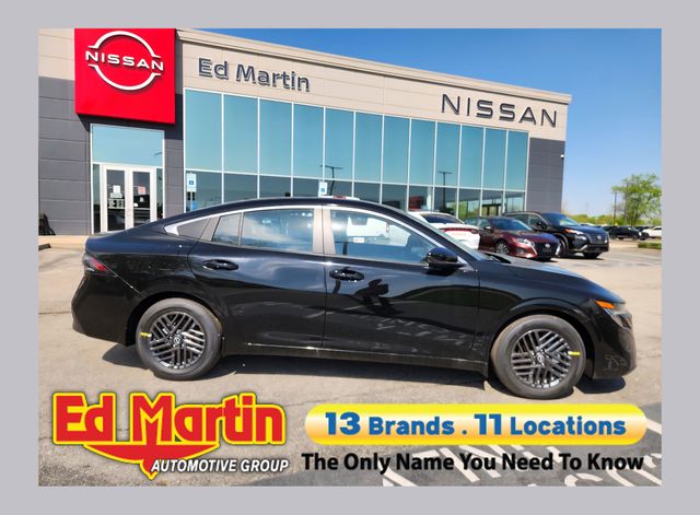 Super Black 2026 Nissan Sentra Sedan Front-Wheel Drive Continuously Variable Transmission