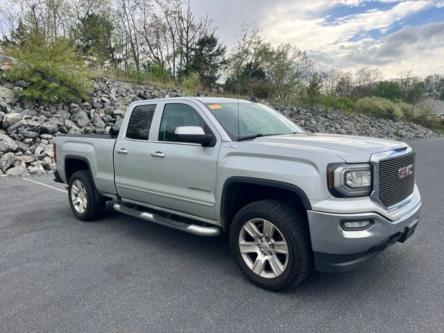 Quicksilver Metallic 2016 GMC Sierra 1500 SLE Double Cab 4WD Pickup Truck Four-Wheel Drive 6-Speed Automatic Overdrive