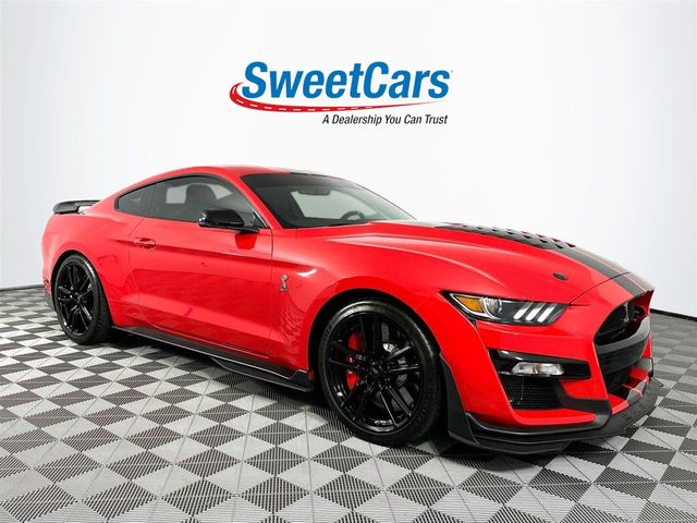 Race Red 2022 Ford Mustang Shelby GT500 Fastback RWD Coupe Rear-Wheel Drive 7-Speed Automatic