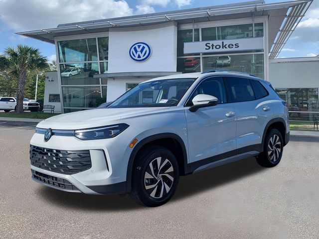 2026 Volkswagen Tiguan 2.0T S White/off-white at Stokes Volkswagen