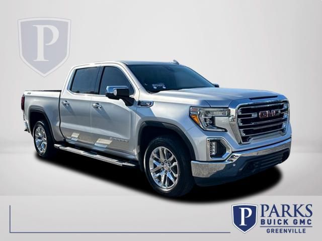 Quicksilver Metallic 2020 GMC Sierra 1500 SLT Crew Cab 4WD Pickup Truck Four-Wheel Drive 10-Speed Automatic