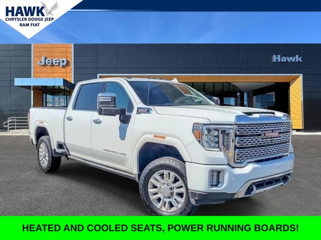 Summit White 2022 GMC Sierra 2500HD Pickup Truck Four-Wheel Drive Automatic