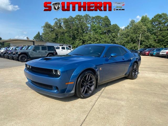 Blue (Frostbite) 2020 Dodge Challenger Coupe Rear-Wheel Drive 8-Speed Automatic