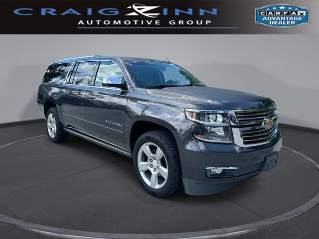 Gray (Tungsten Metallic) 2016 Chevrolet Suburban SUV / Crossover Four-Wheel Drive 6-Speed Automatic Overdrive