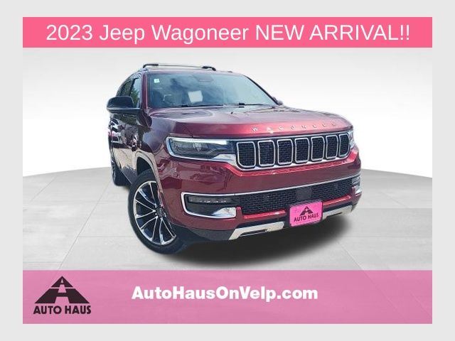 Velvet Red Pearlcoat 2023 Jeep Wagoneer SUV / Crossover Four-Wheel Drive 8-Speed Automatic