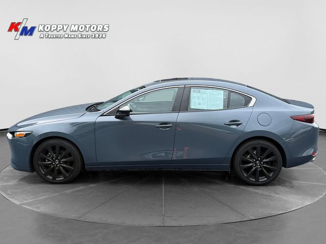 2023 Mazda Mazda3 2.5 S Carbon Edition - Polymetal Gray Metallic exterior view 2