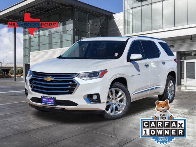 2018 Iridescent Pearl Tricoat Chevrolet Traverse High Country AWD SUV