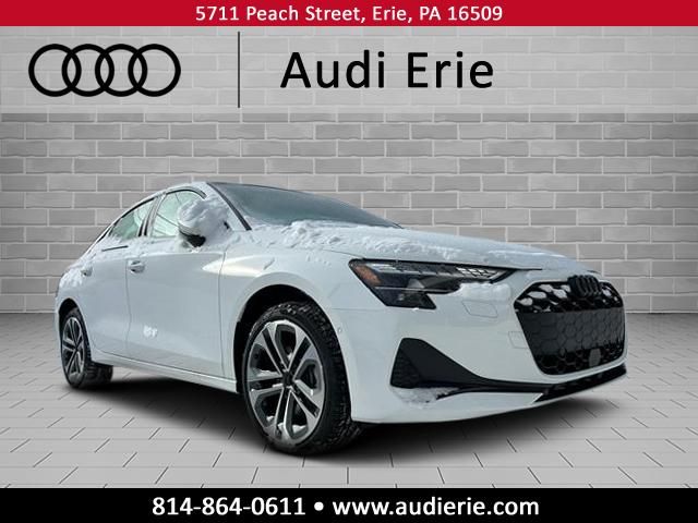 Arkona White 2026 Audi A3 Hatchback 7-Speed Automatic