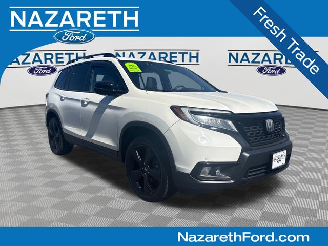 White 2019 Honda Passport Elite AWD SUV / Crossover All-Wheel Drive 9-Speed Automatic