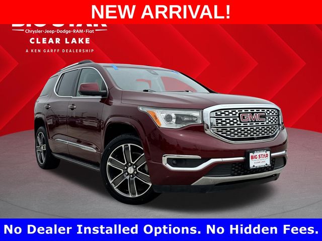 2018 GMC Acadia Denali Red at Autostrade