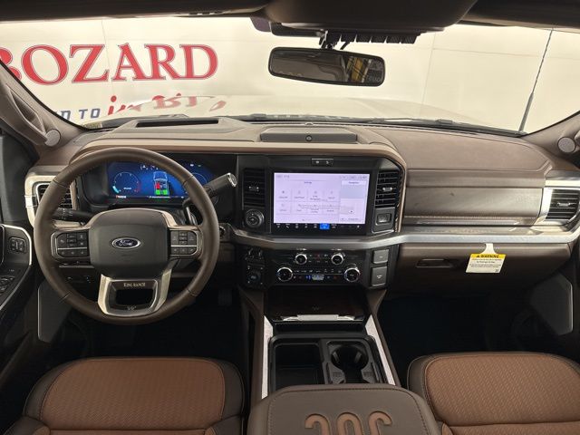 2025 Star White Metallic Tri-Coat Ford Super Duty F-250 SRW King Ranch 4X4 Truck