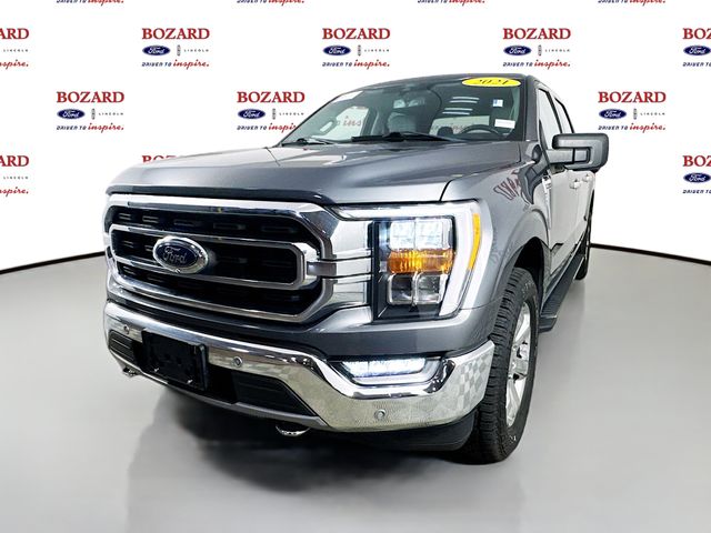 2021 Gray Ford F-150 XLT 4X4 Truck