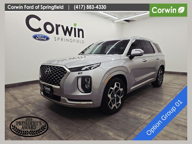 Typhoon Silver 2022 Hyundai Palisade Calligraphy AWD SUV / Crossover All-Wheel Drive 8-Speed Automatic