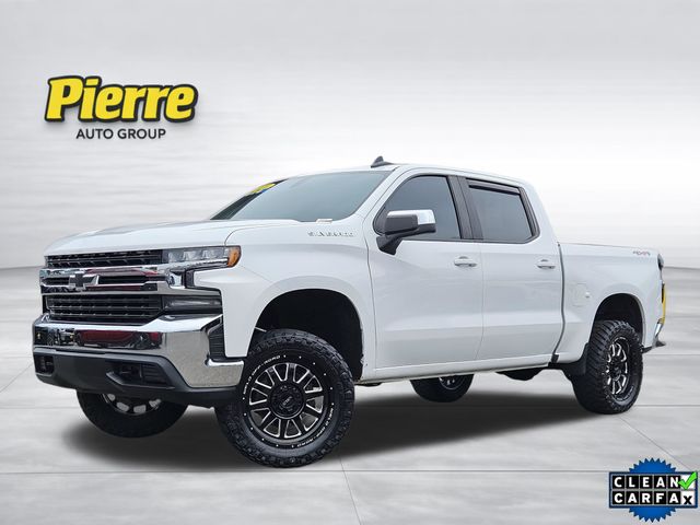 Summit White 2020 Chevrolet Silverado 1500 Pickup Truck Four-Wheel Drive 8-Speed Automatic