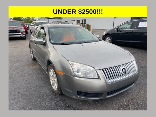 Smokestone Clearcoat Metallic 2009 Mercury Milan Sedan Front-Wheel Drive 5-Speed Automatic