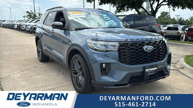 Vapor Blue 2025 Ford Explorer SUV / Crossover All-Wheel Drive Automatic