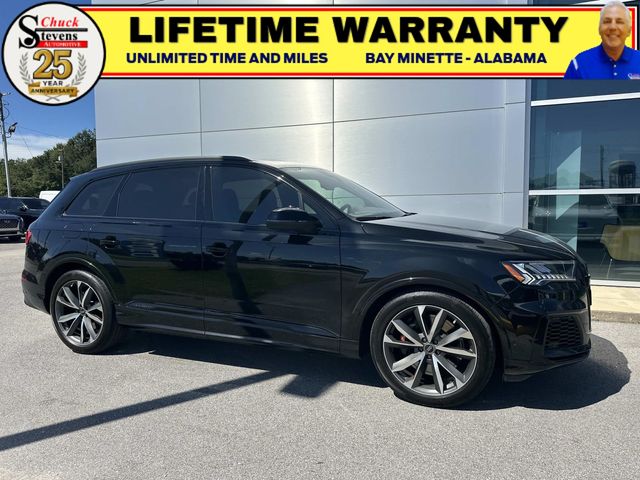 Black Metallic 2023 Audi SQ7 SUV / Crossover All-Wheel Drive 8-Speed Automatic
