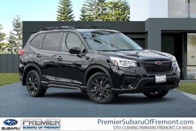 Crystal Black Silica 2019 Subaru Forester SUV / Crossover All-Wheel Drive Continuously Variable Transmission