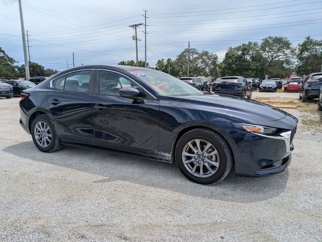 Crystal Blue 2024 Mazda MAZDA3 Sedan Front-Wheel Drive 6-Speed Automatic
