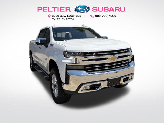 Summit White 2021 Chevrolet Silverado 1500 Pickup Truck Four-Wheel Drive Automatic