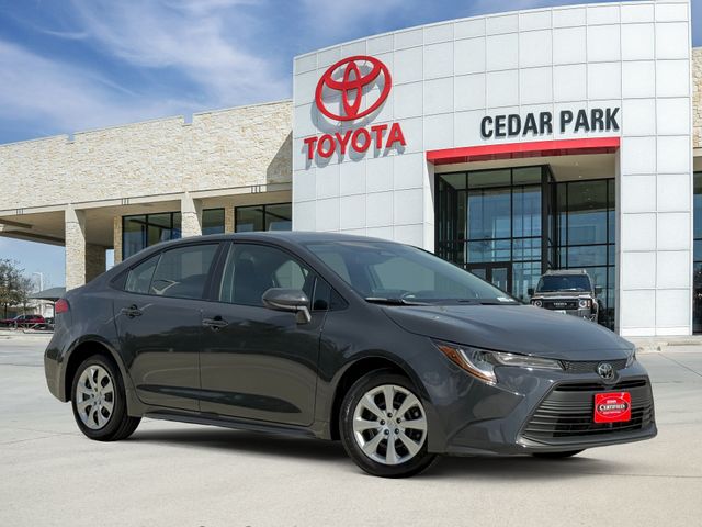 Underground 2026 Toyota Corolla LE FWD Sedan Front-Wheel Drive Continuously Variable Transmission