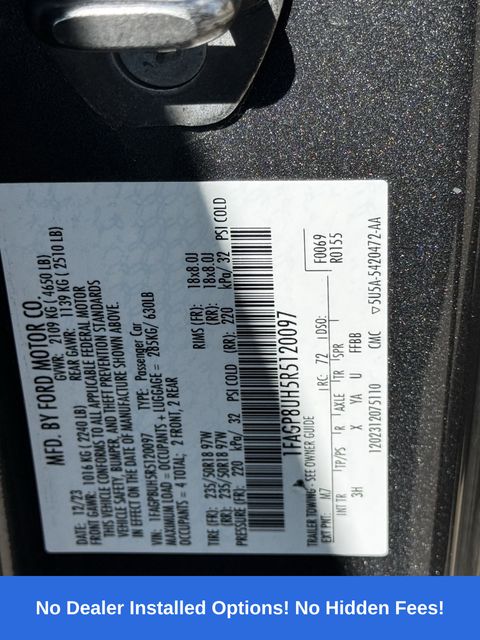 2024 Ford Mustang EcoBoost Premium Gray at DeMontrond Mazda
