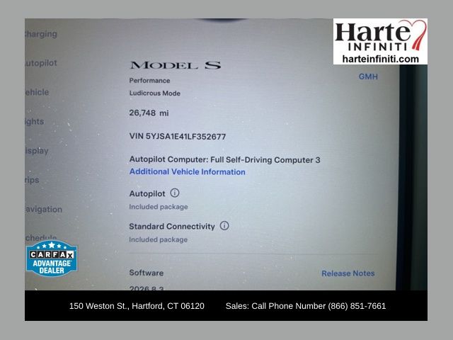 2020 Tesla Model S Performance AWD