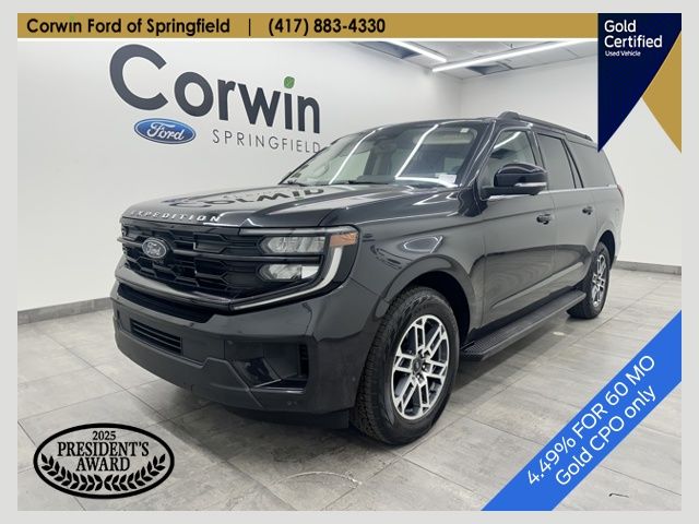 Dark Matter Gray Metallic 2025 Ford Expedition MAX Active 4WD SUV / Crossover Four-Wheel Drive Automatic