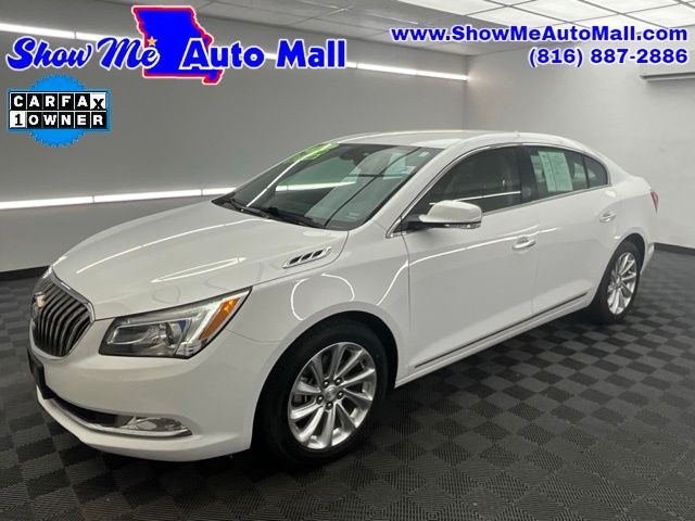 Summit White 2014 Buick LaCrosse Sedan Front-Wheel Drive 6-Speed Automatic Overdrive