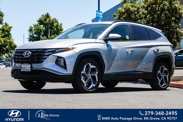 Shimmering Silver 2023 Hyundai Tucson SUV / Crossover All-Wheel Drive 8-Speed Automatic