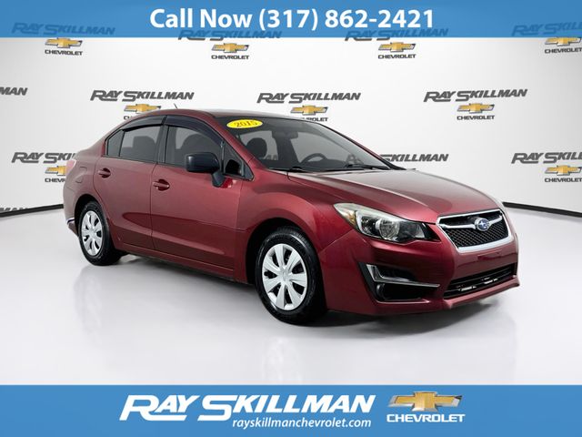 Venetian Red Pearl 2015 Subaru Impreza Sedan All-Wheel Drive Continuously Variable Transmission