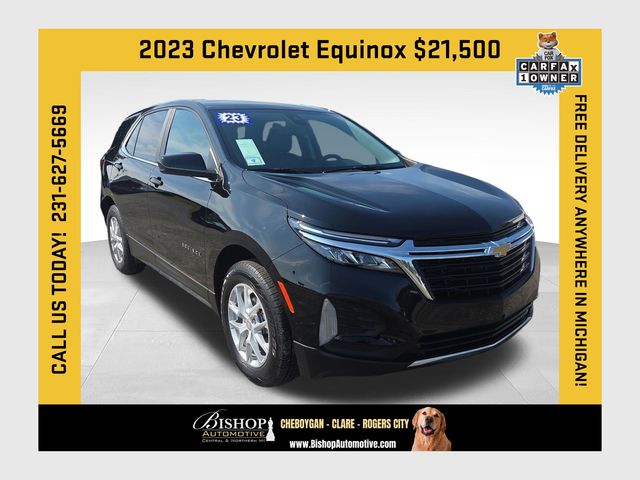 Mosaic Black Metallic 2023 Chevrolet Equinox SUV / Crossover Four-Wheel Drive 6-Speed Automatic Overdrive
