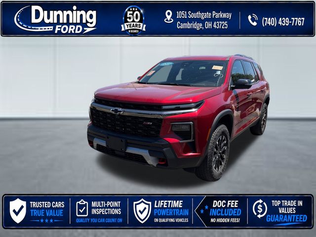 Radiant Red Tintcoat 2024 Chevrolet Traverse Z71 AWD SUV / Crossover Four-Wheel Drive 8-Speed Automatic