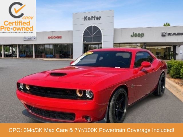 Torred Clearcoat 2023 Dodge Challenger R/T Scat Pack RWD Coupe Rear-Wheel Drive 8-Speed Automatic