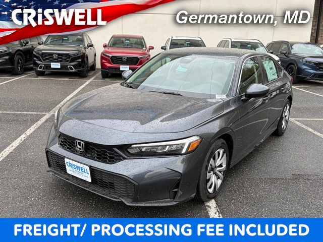 new 2026 Honda Civic car, priced at $25,890