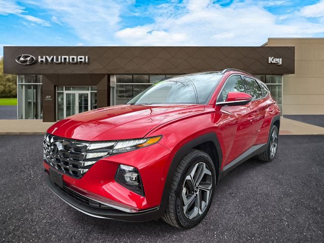 Calypso Red 2023 Hyundai Tucson Limited AWD SUV / Crossover All-Wheel Drive 8-Speed Automatic